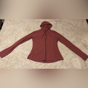 Lululemon Hooded Define Jacket Size 10 Moss Rose Nulu